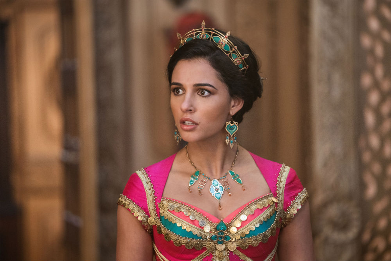 Naomi Scott is one of the highlights of Aladdin.